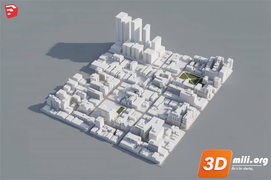 Environment element Skp Files 